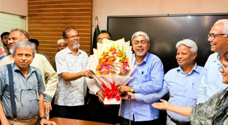 ডুয়েটে শাটডাউনের মধ্যেই শিক্ষার্থী শূন্য ক্যাম্পাসে নতুন ভিসি